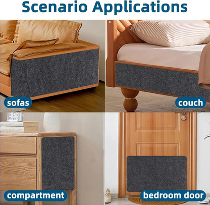 Selbstklebende Kratzmatte für Katzen – Zuschneidbarer Sofaschutz & Kratzteppich